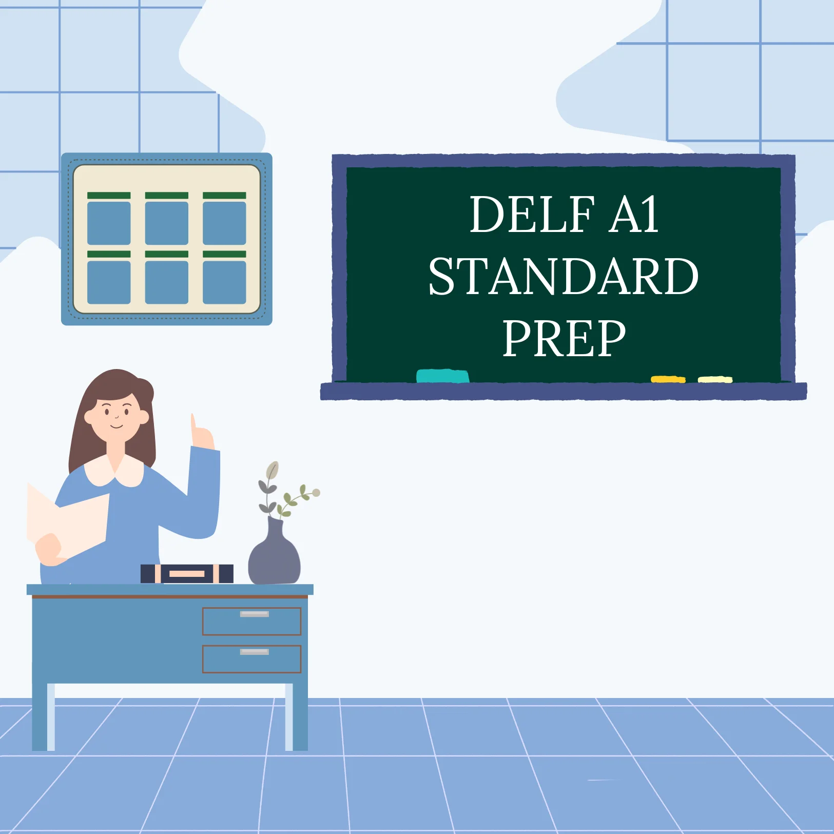DELF A1 Standard Prep – 12 Sessions