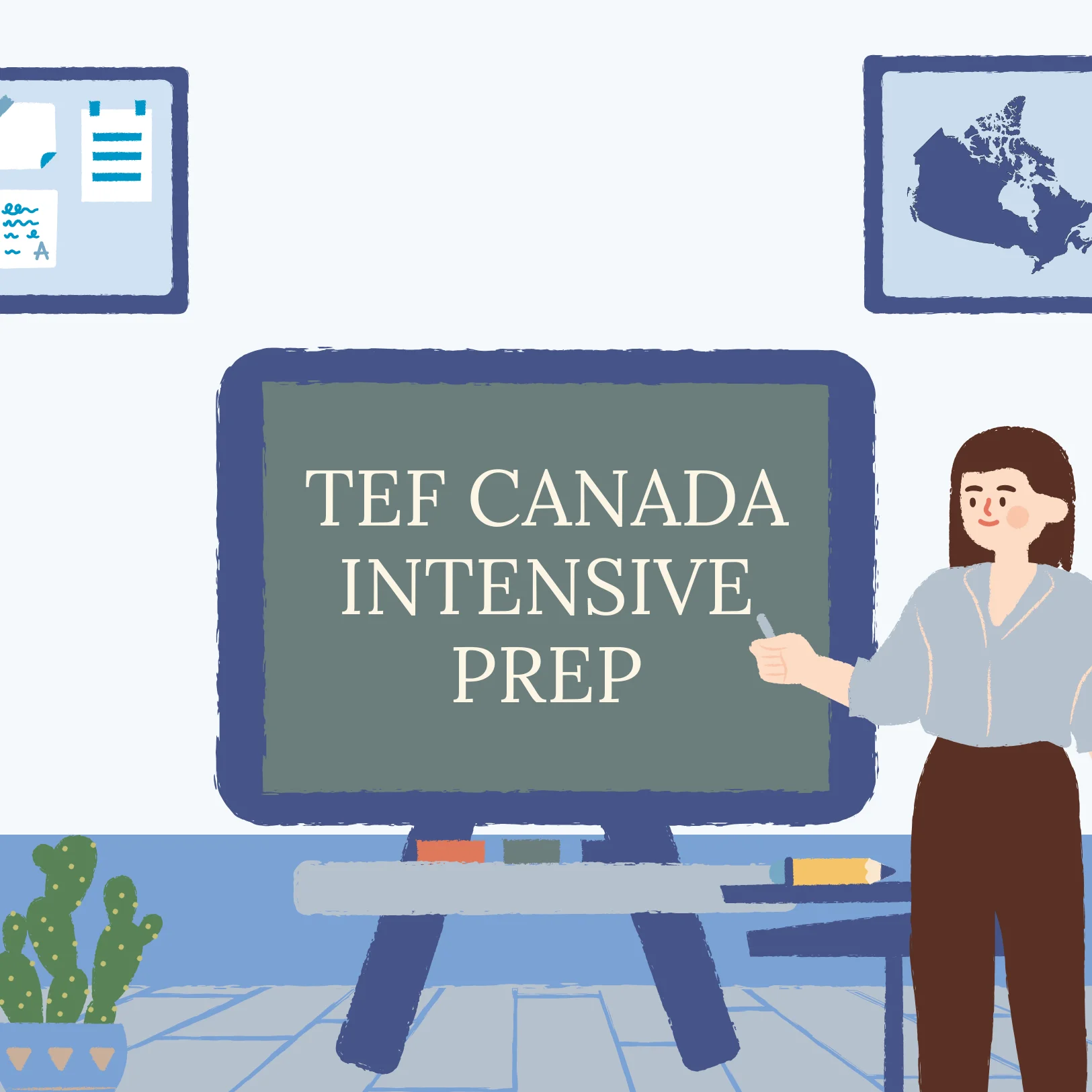 TEF Canada Intensive Prep – 20 Sessions